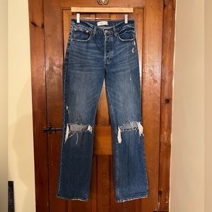 Abercrombie 90s low rise baggy jeans